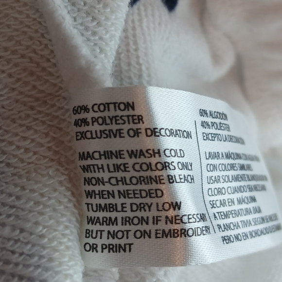 U.S. Polo Women's White Track Pants with Rainbow Stripes Size Small - Picture 8 of 9